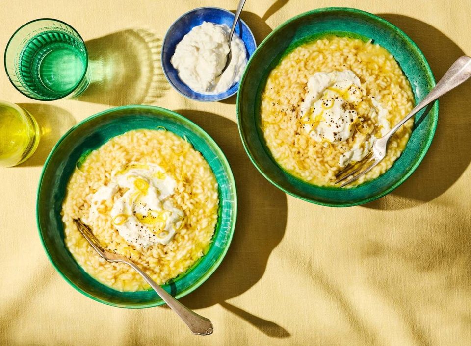 Lemon risotto