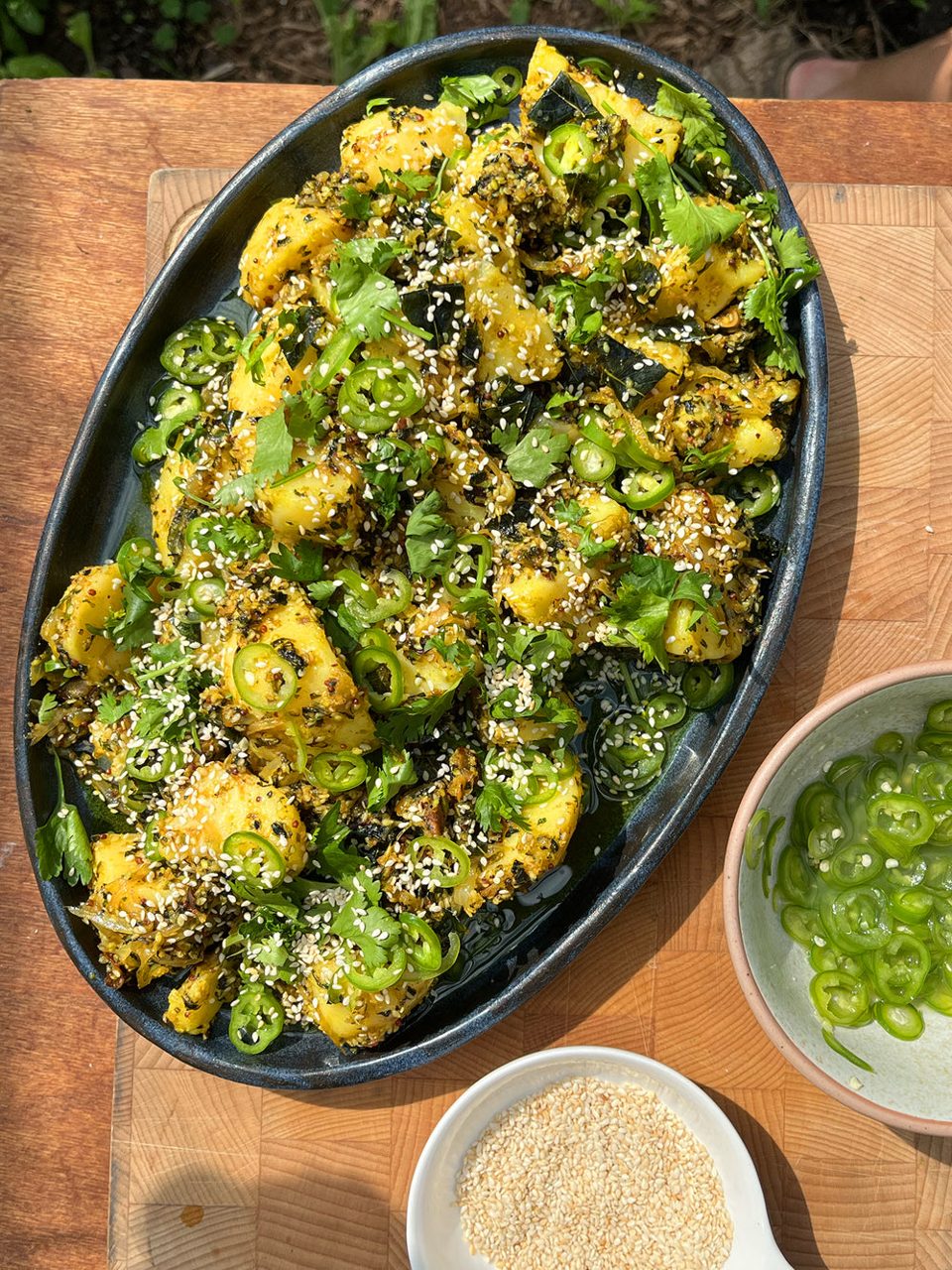 Nepalese Potato Salad