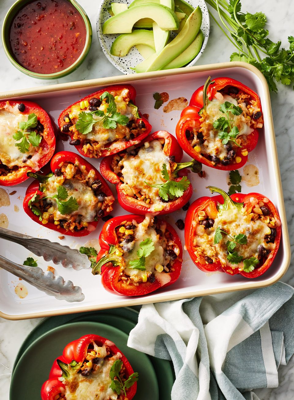 Vegetarian Stuffed Peppers