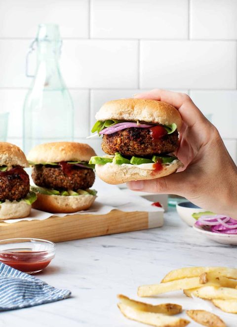 Best Veggie Burger Recipe (Love and Lemons)
