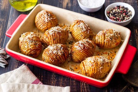 Hasselback Potatoes