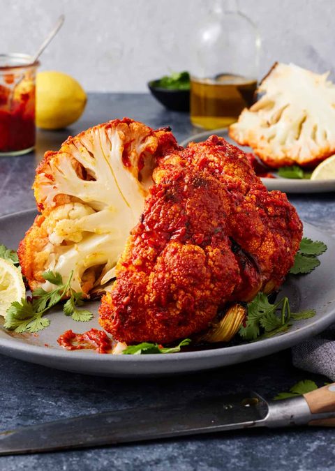 Whole Roasted Cauliflower